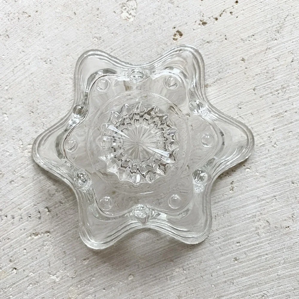 Vintage Set Of 3 Candlestick 6 Point Star 4‎ 1/2